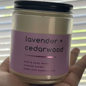 Lavender & Cedarwood Candle